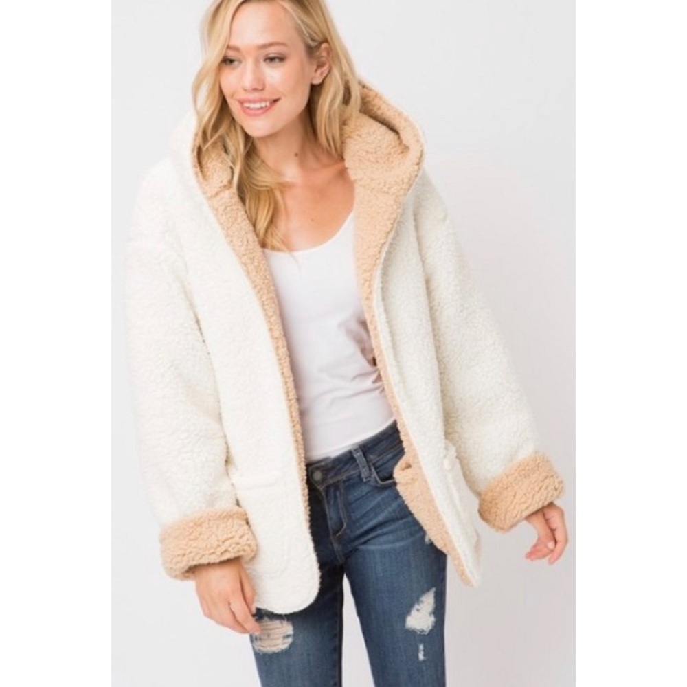 Love Tree Reversible Teddy Jacket - image 2